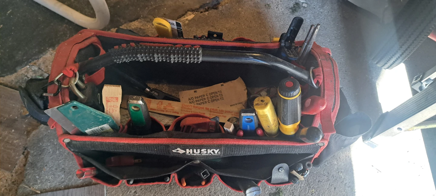 Husky Red and Black Tool Bag - photo 3