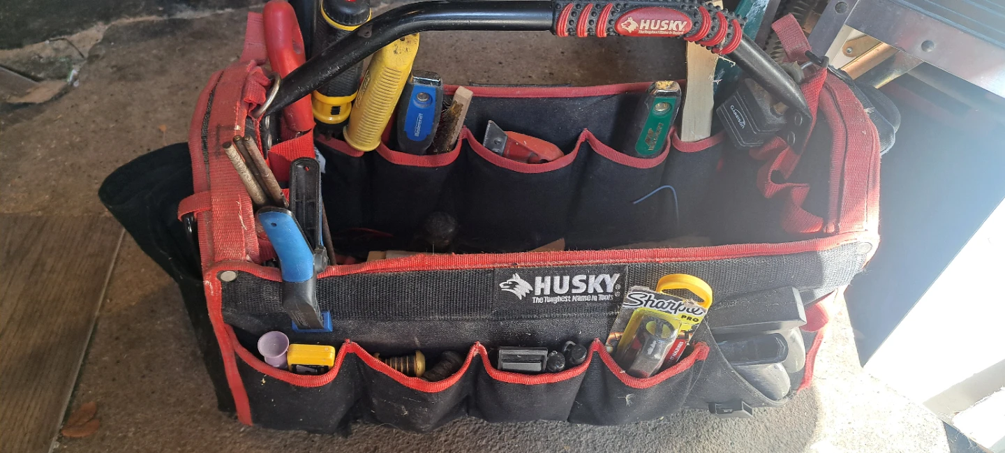 Husky Red and Black Tool Bag - photo 4