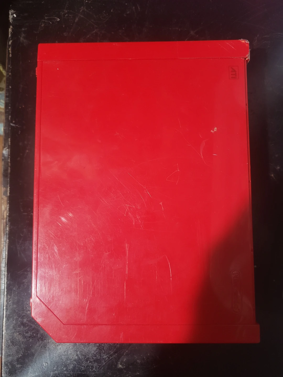 (For parts) Nintendo Wii RVL-001 Console - Red