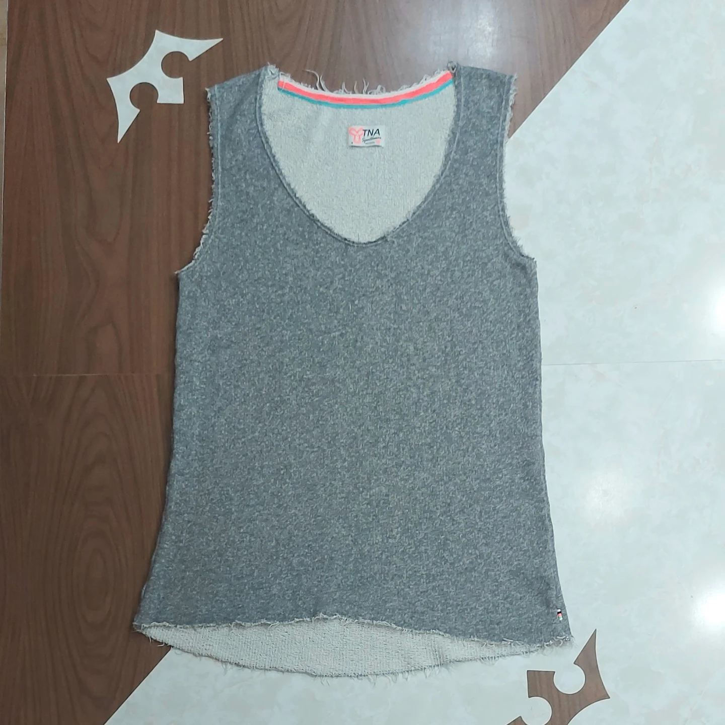 trade or $5 — TNA french terry sleeveless top - photo 3