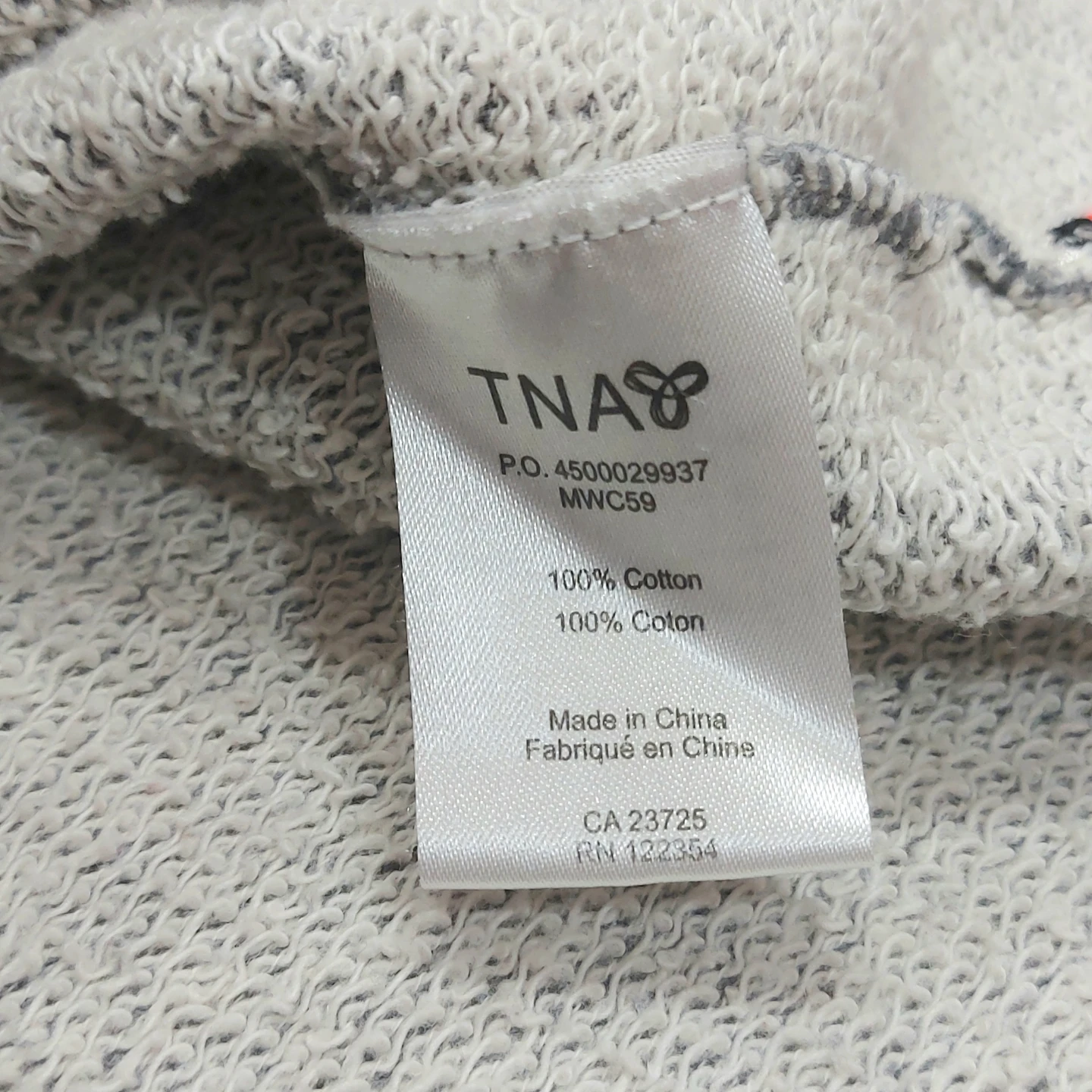 trade or $5 — TNA french terry sleeveless top - photo 4