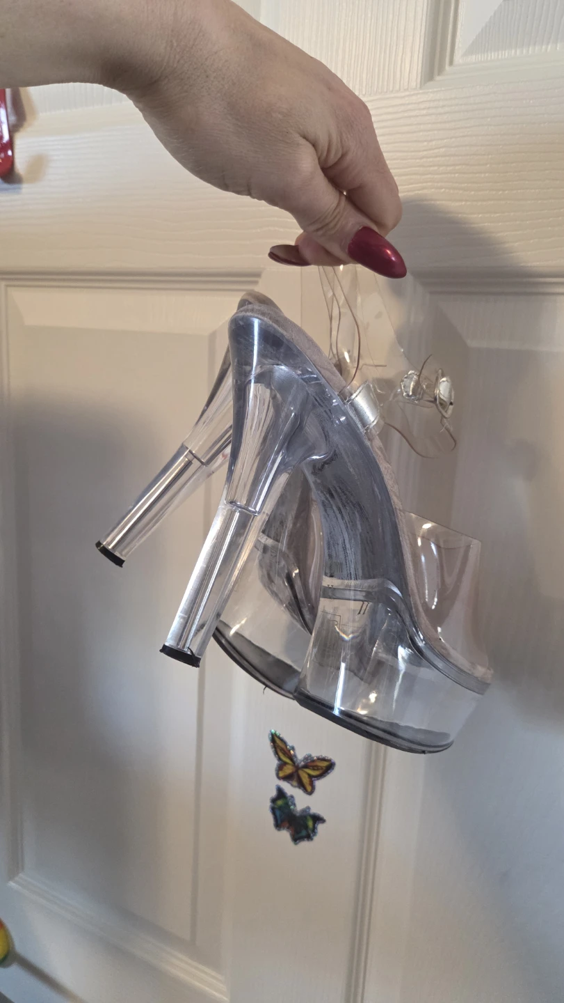 Ellie Clear Platform Heels - photo 2