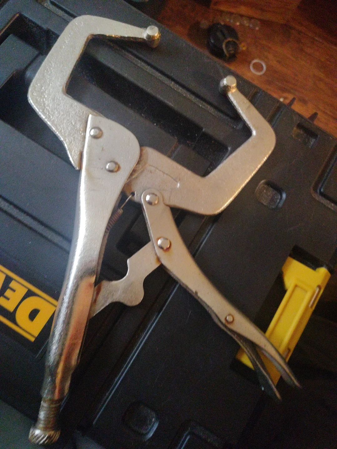 C-Clamp Locking Pliers