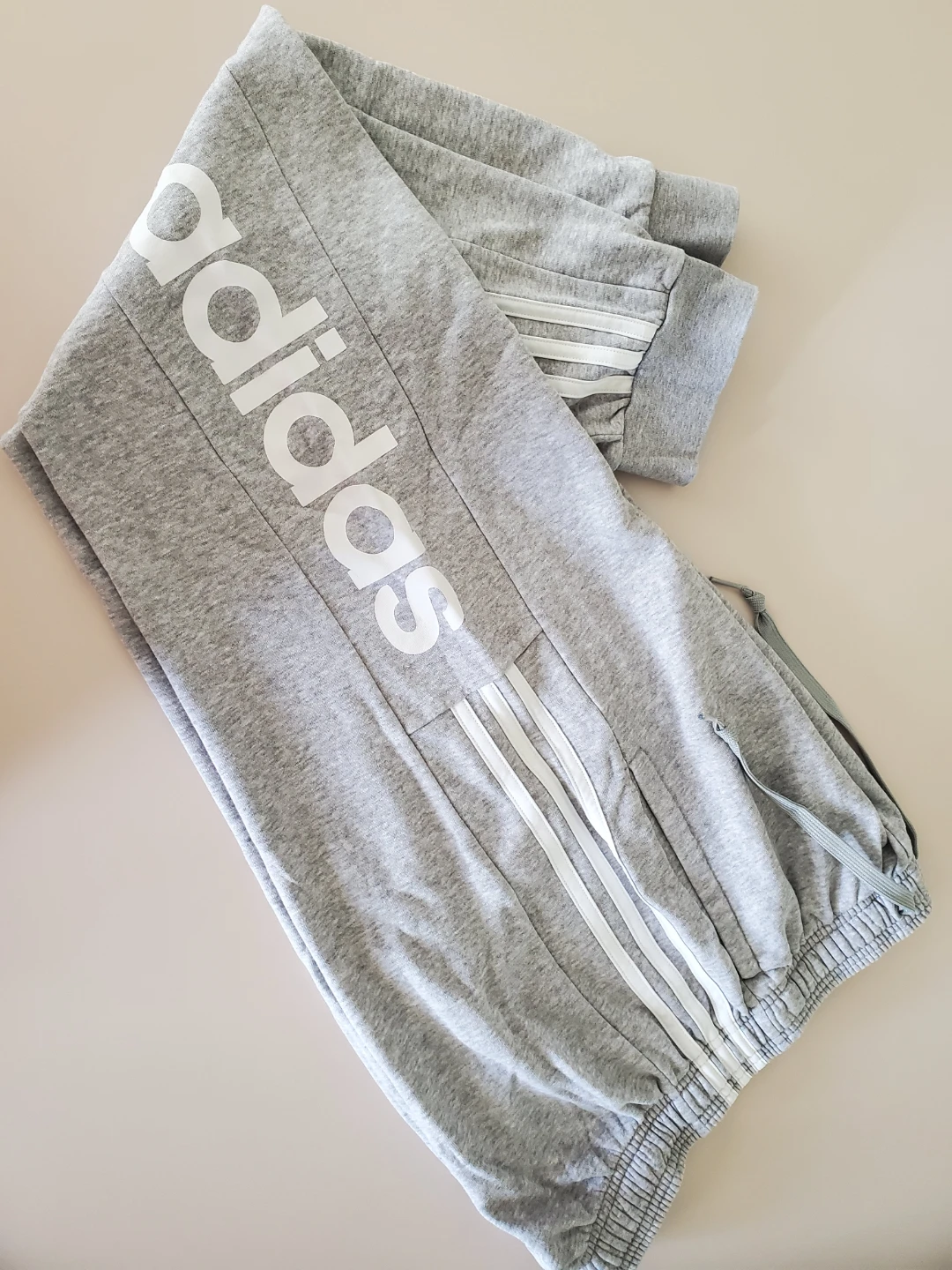 Adidas Grey Sweatpants - Size Small