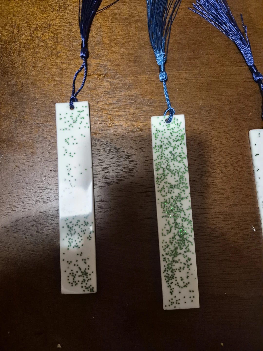 Handmade Resin Bookmarks with Tassels