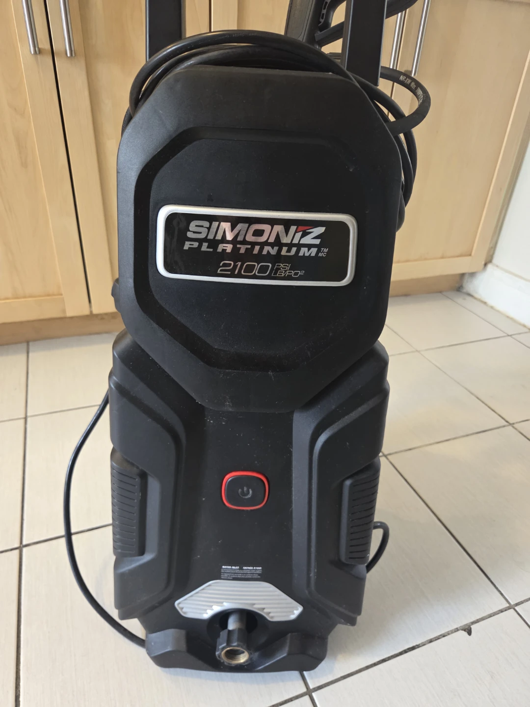 Simoniz Platinum 2100 PSI Pressure Washer - photo 4