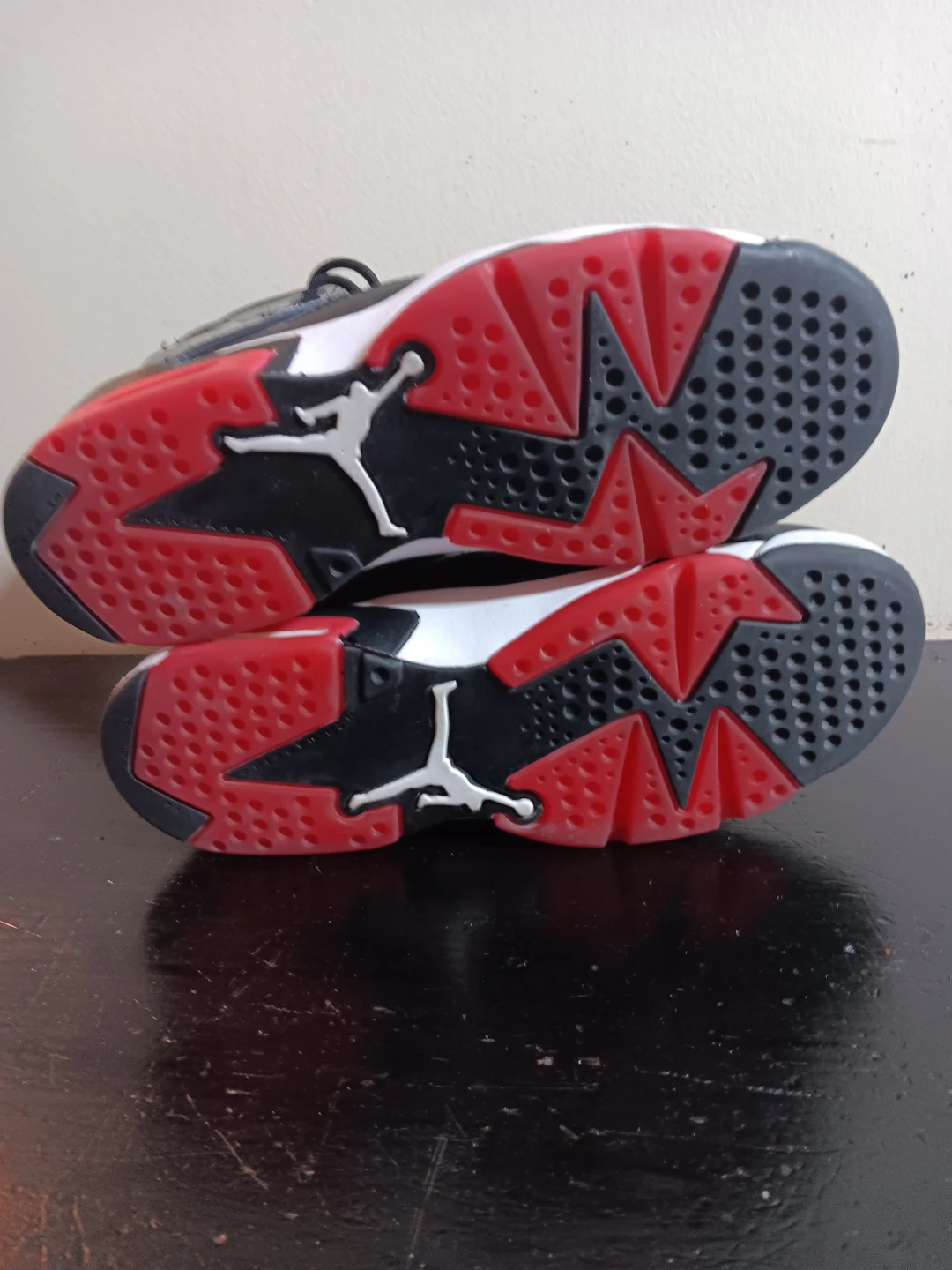 Jordan Flight Club 91 Black Red kids High Top Sneakers - photo 3