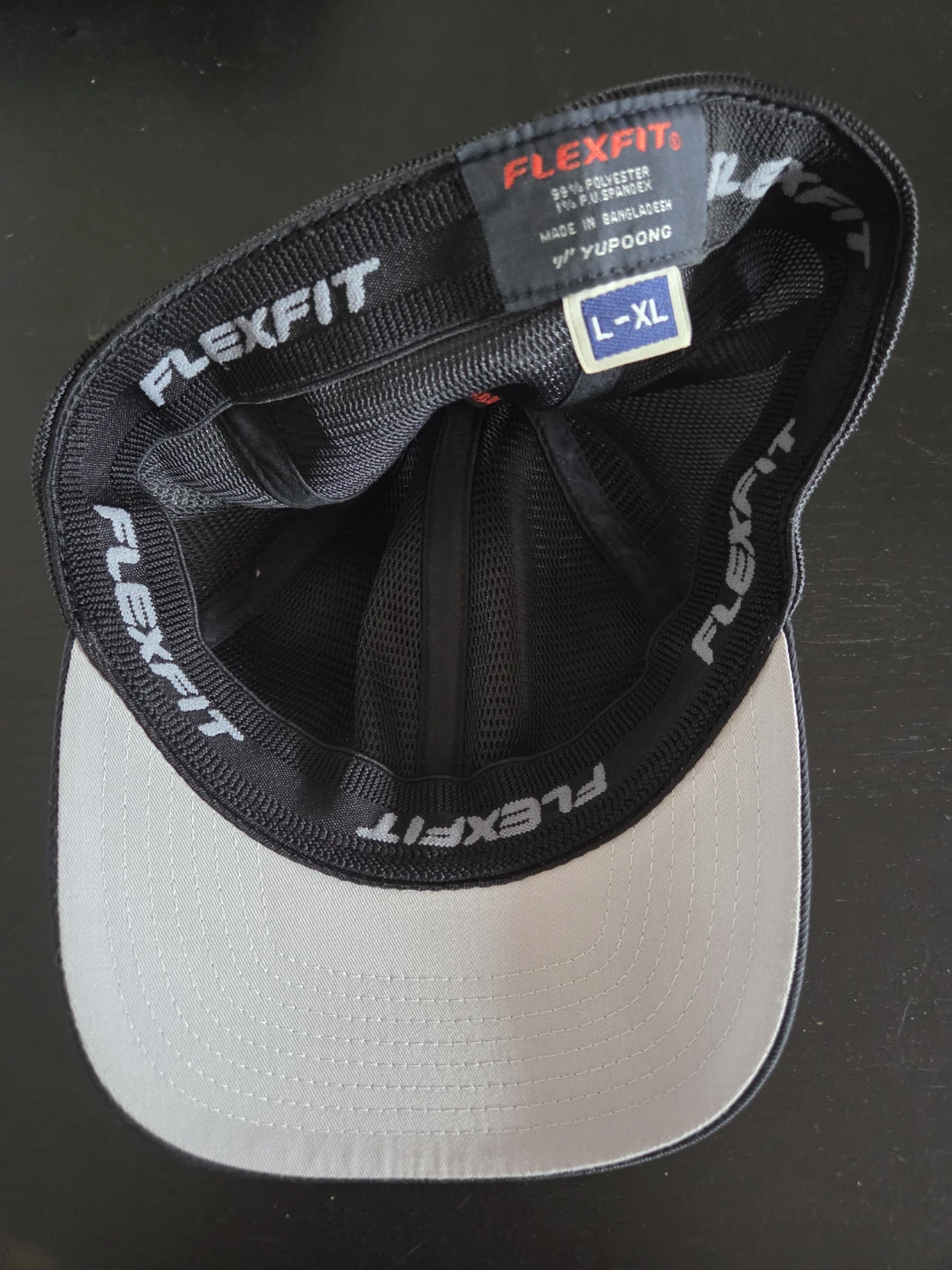 Flexfit Black Mesh Baseball Cap L-XL - photo 2