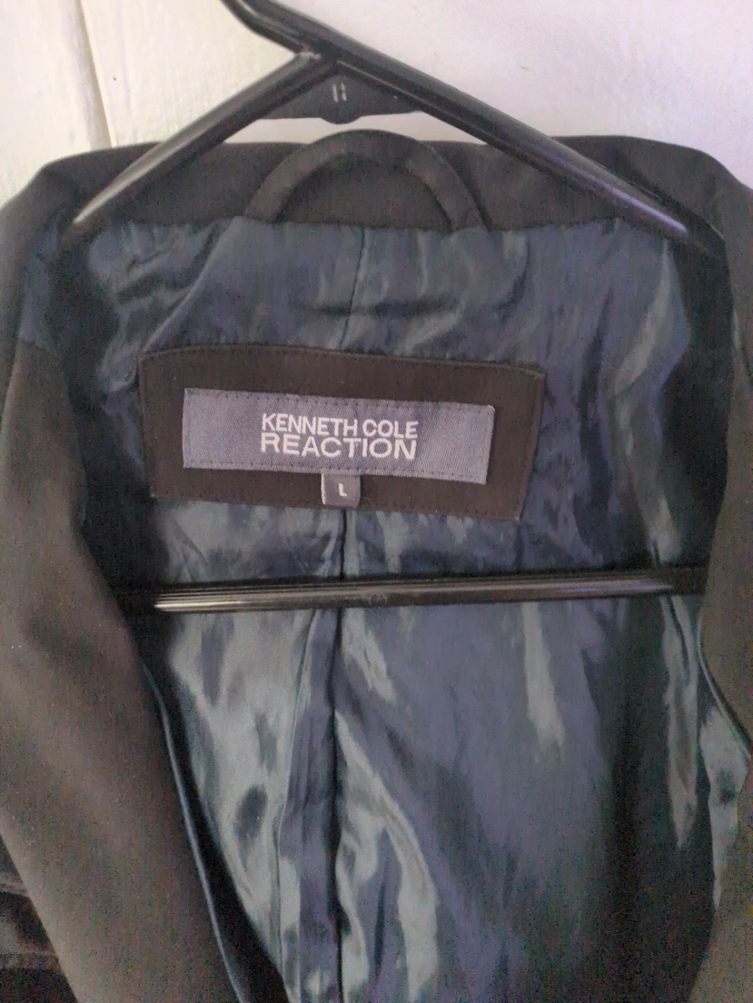 Kenneth Cole Reaction Black Jacket Size L - photo 2