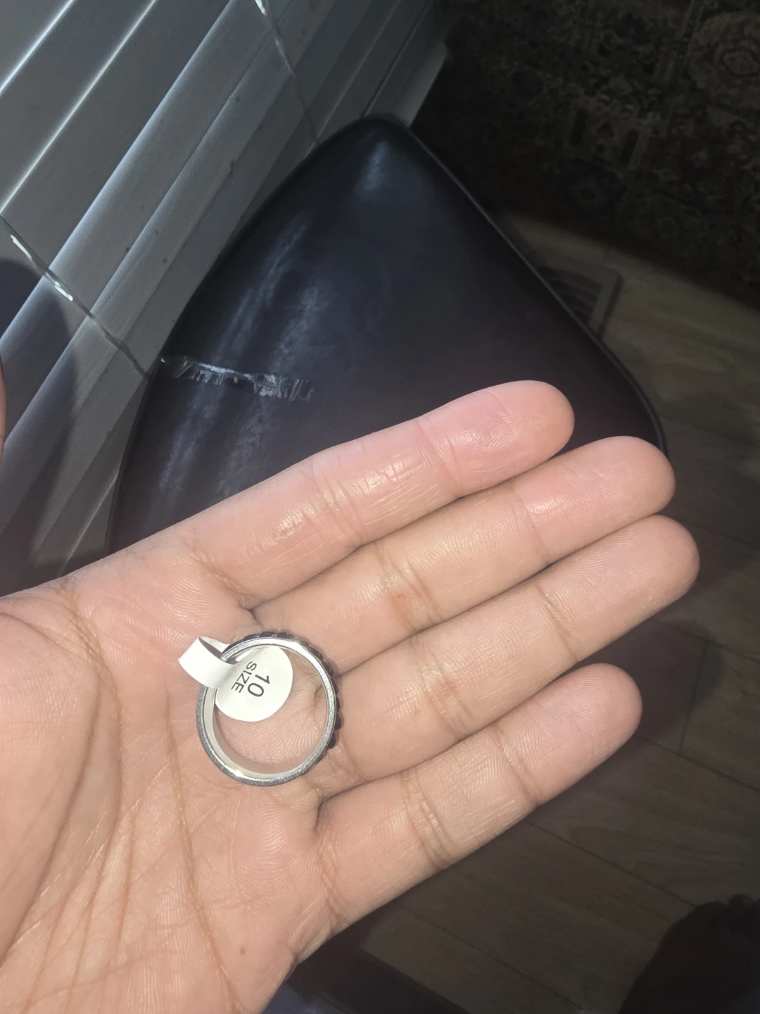 Size 10 Men's Spinner Ring