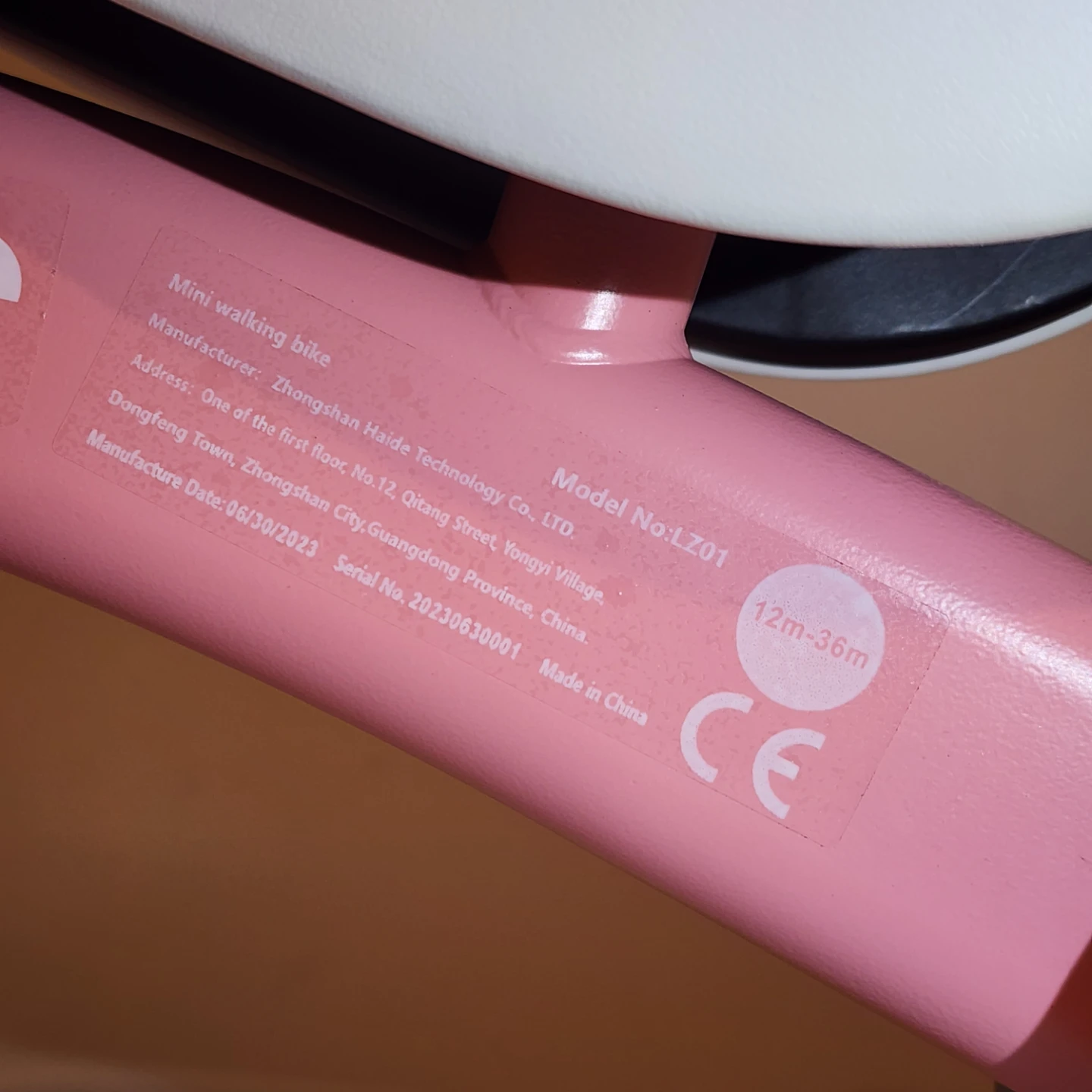 AmazingLife Mini Walking Bike - Pink - photo 2