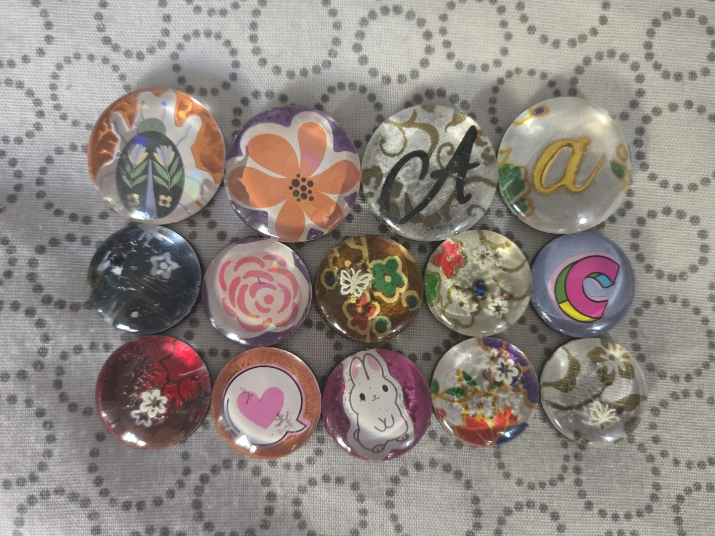 Glass Round Magnets