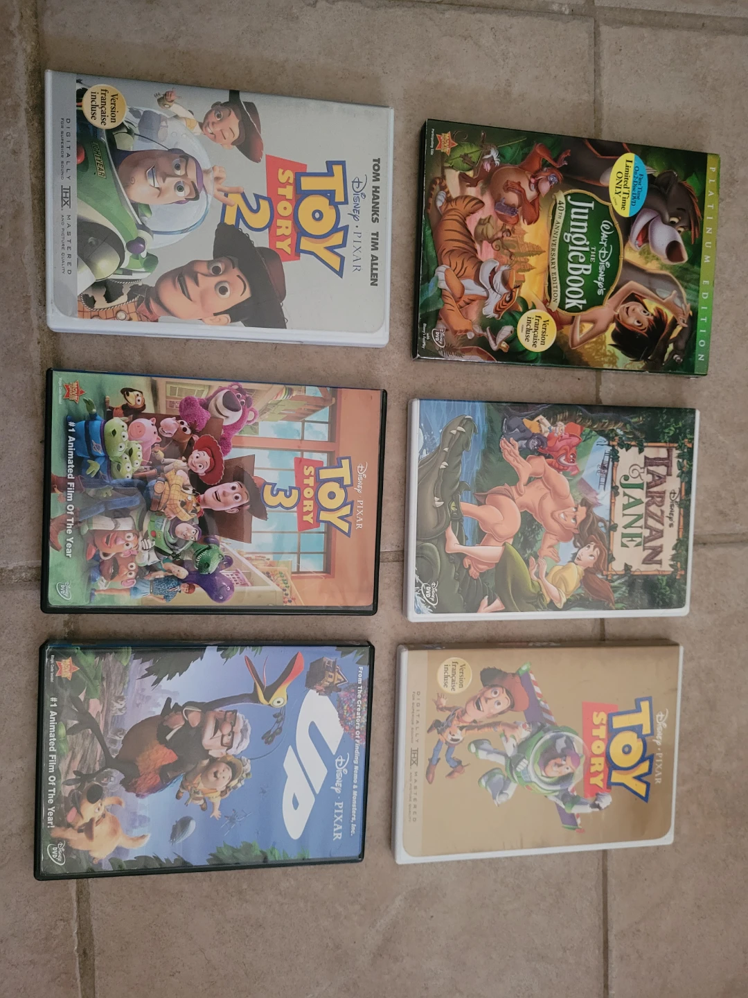 Disney Adventure DVD Bundle