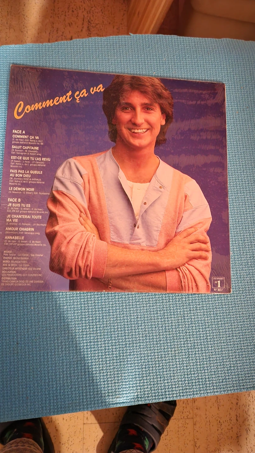 René Simard Comment ça va Vinyl Record - photo 2