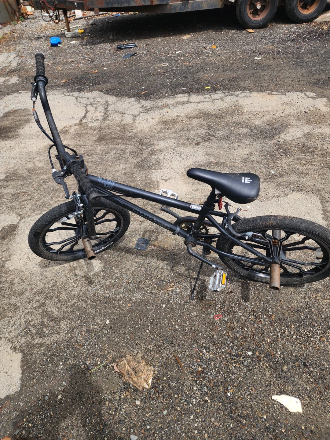 Black BMX Bike