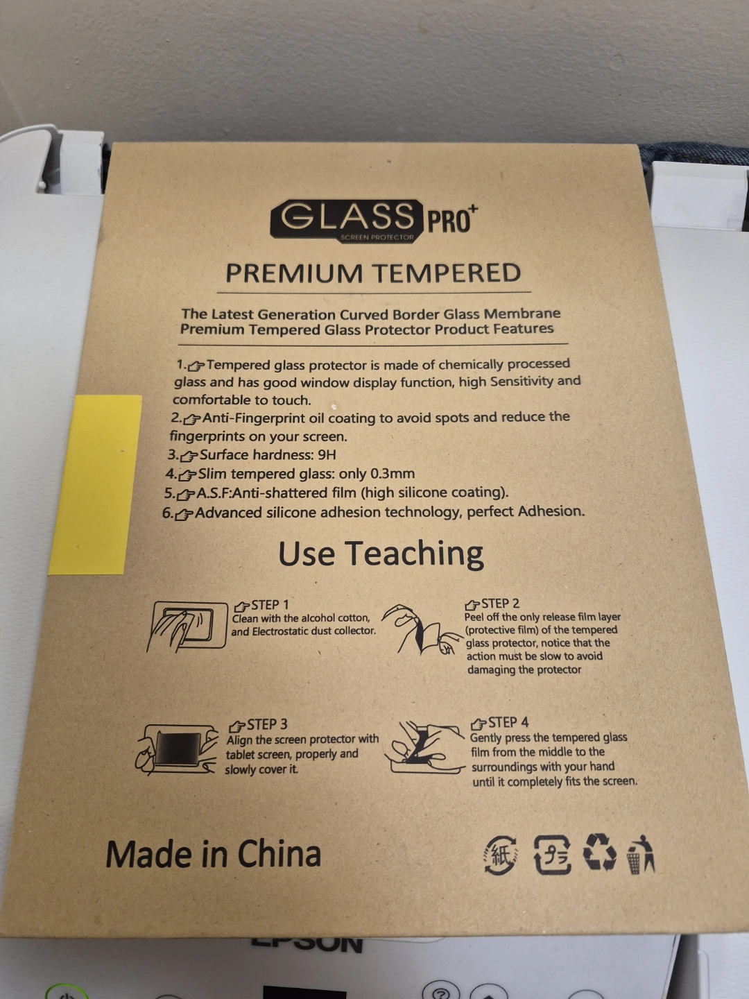 Screen Protector for Galaxy Tab S9 FE 10.9" / S8/S7 11" - photo 3