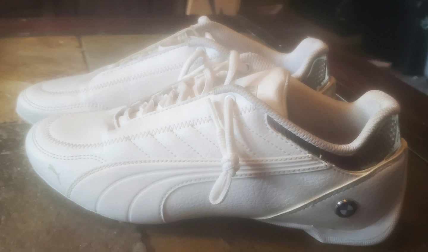 Puma White Shoes - Size 8 US Women's