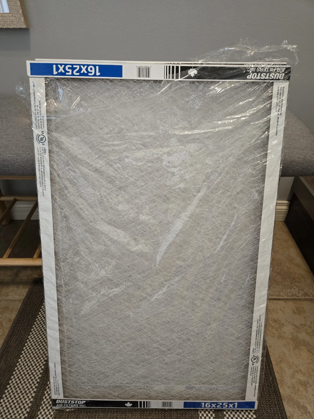 Duststop 16x25x1 Air Filter