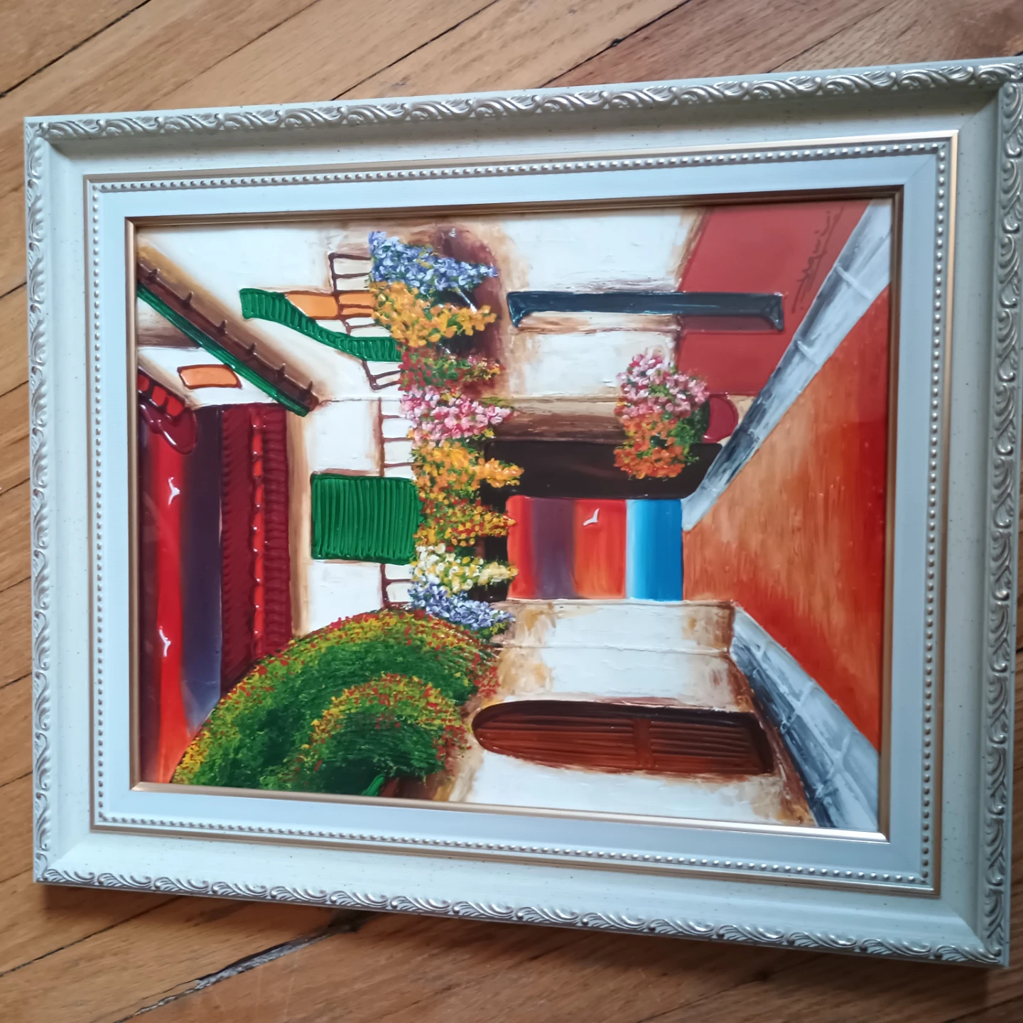 Set of two paintings . 17.5 * 14.5 - photo 2