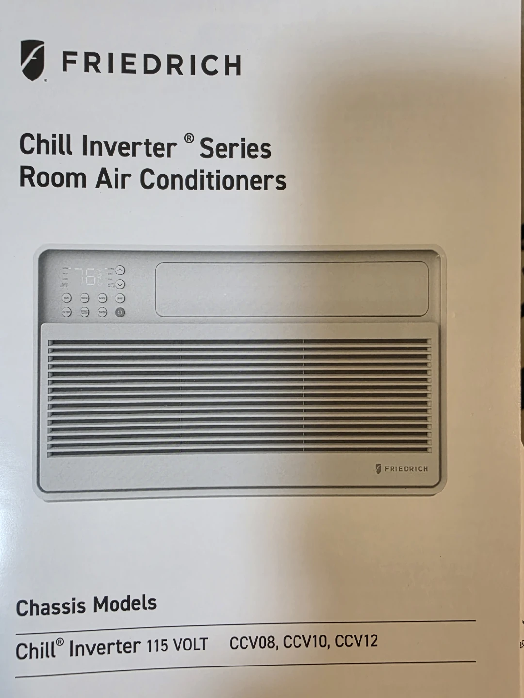 Friedrich air conditioner remote control - photo 4