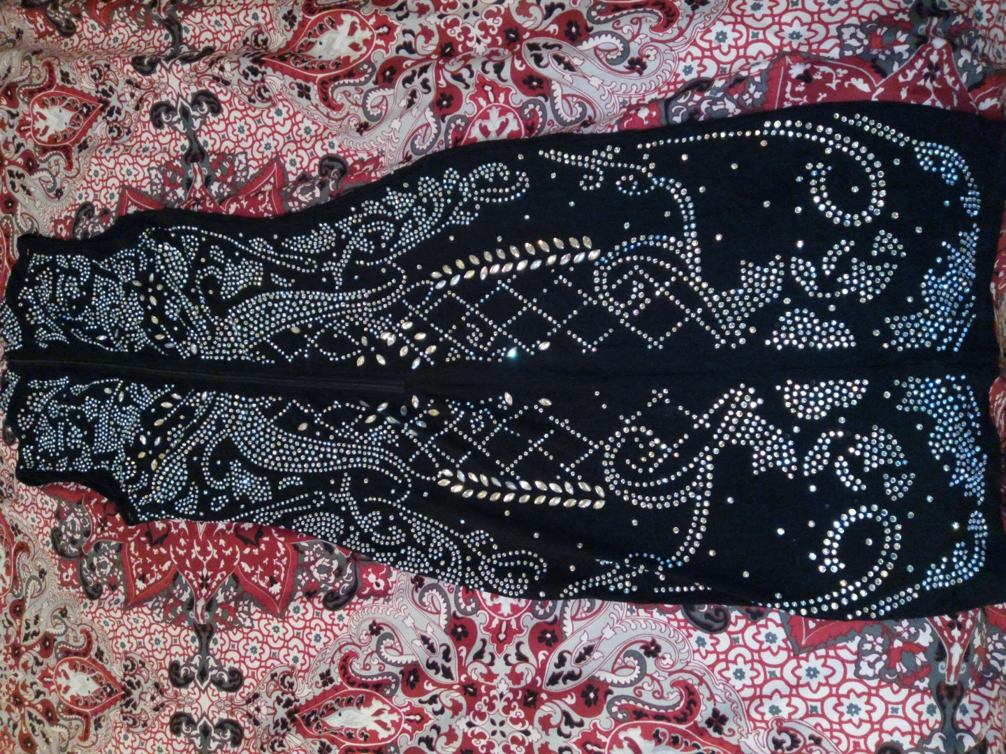 Banjul Black Embellished Mini Dress - photo 3