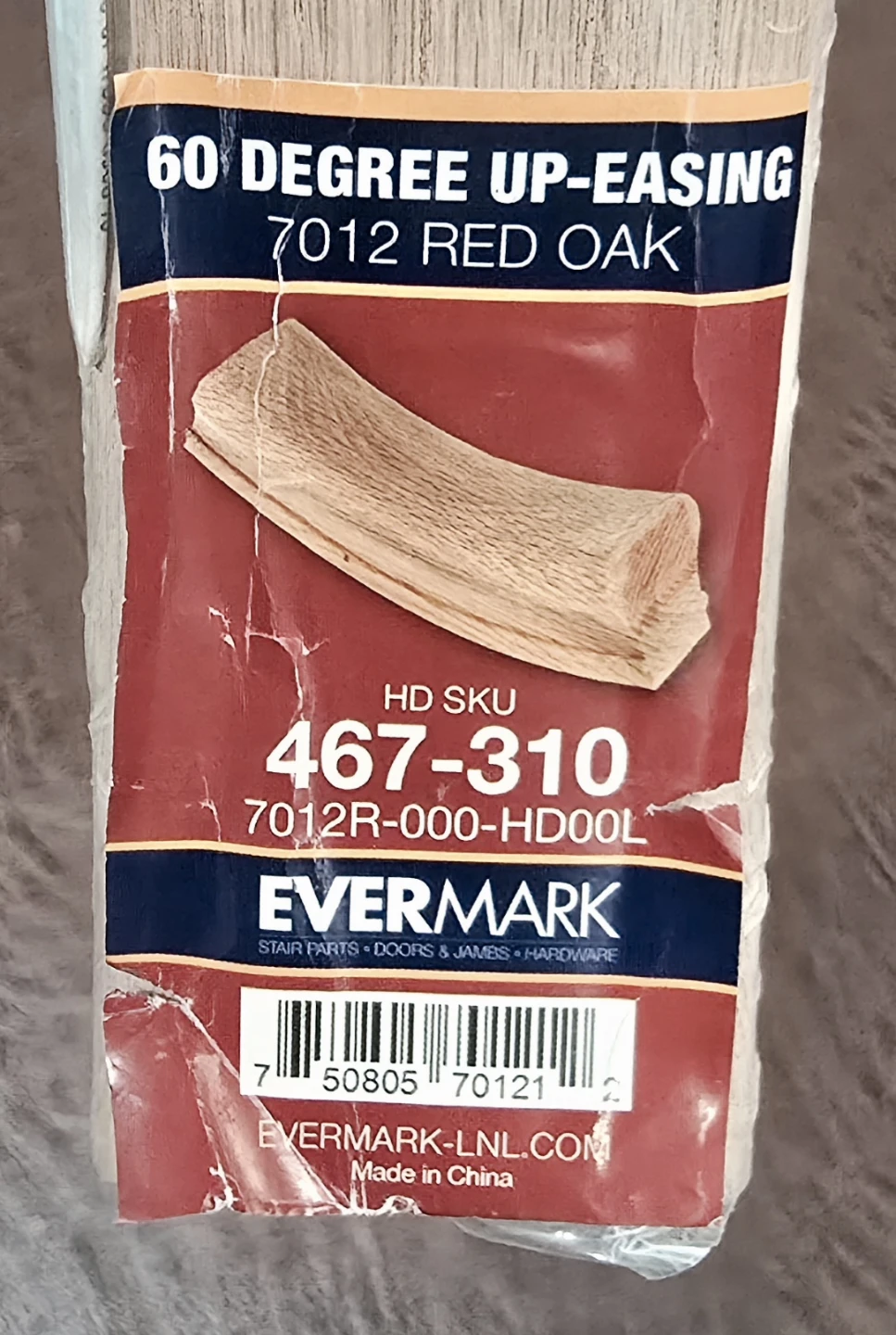 Evermark 60 Degree Up-Easing 7012 Red Oak *NEW* - photo 2