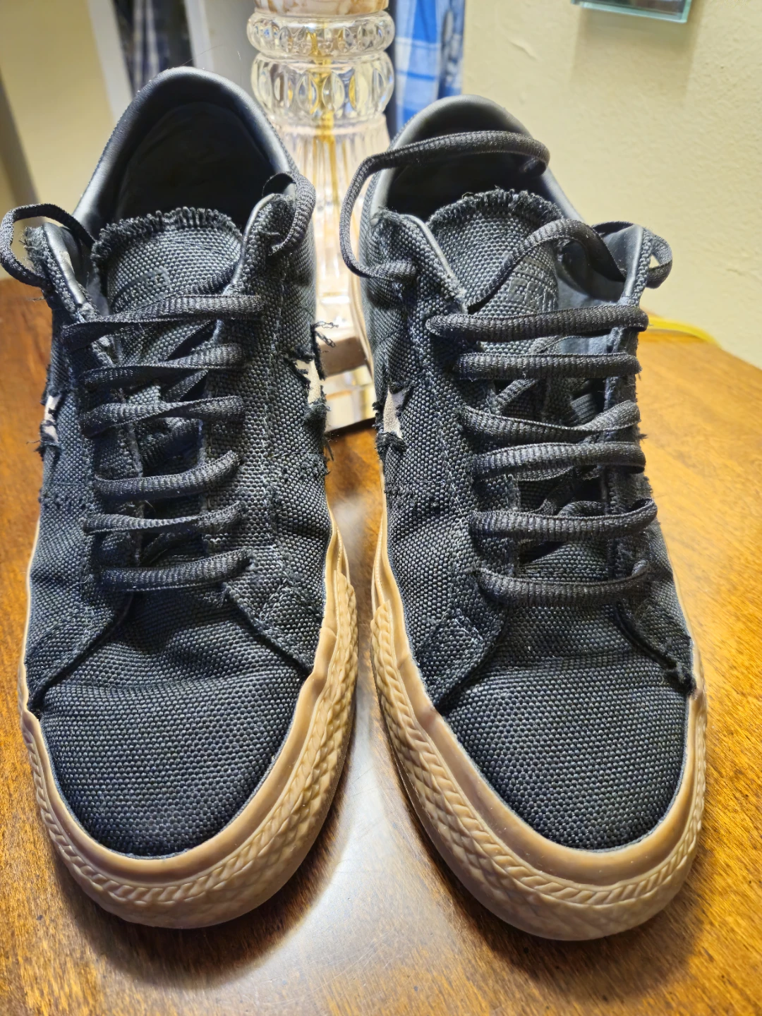 Converse One Star Pro Shoes Black/Gum - photo 2