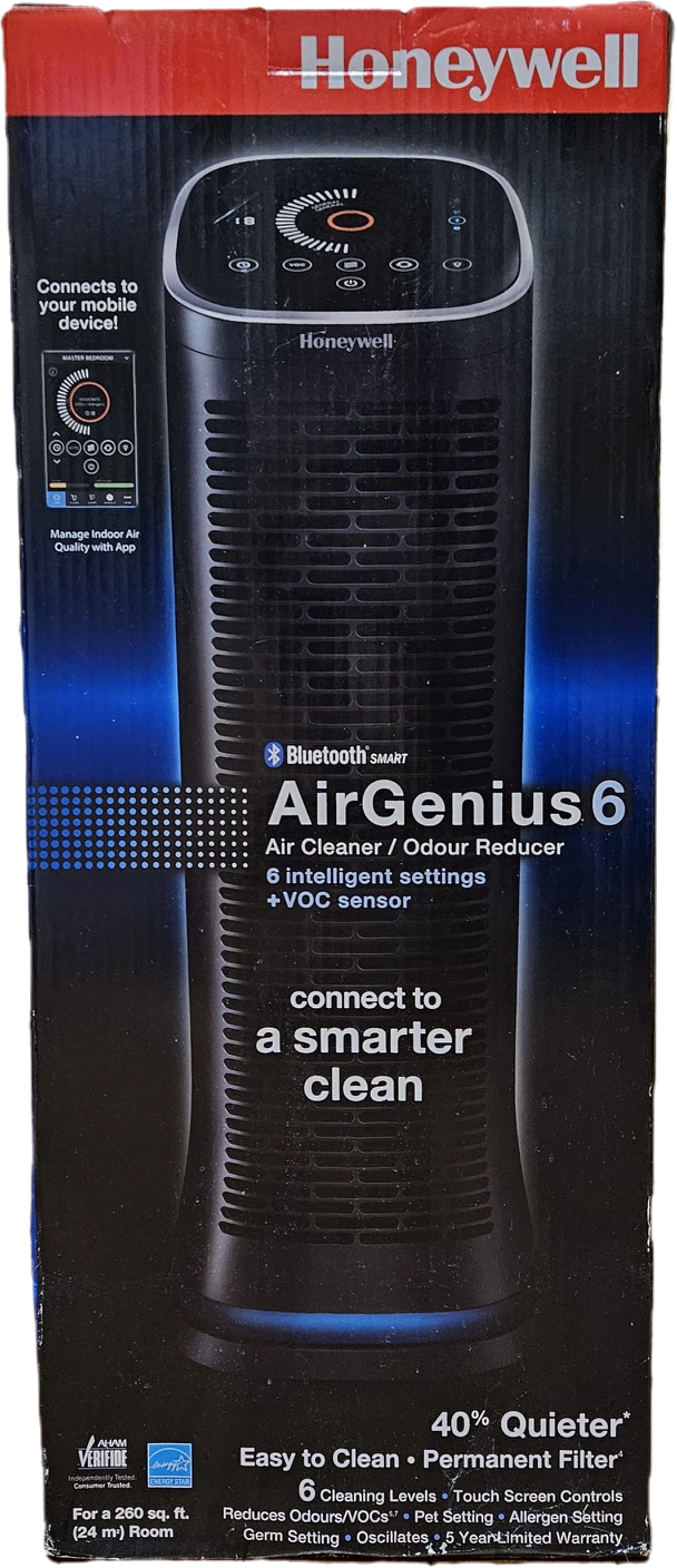 Honeywell Air Genius 6 Air Cleaner/Odour Reducer