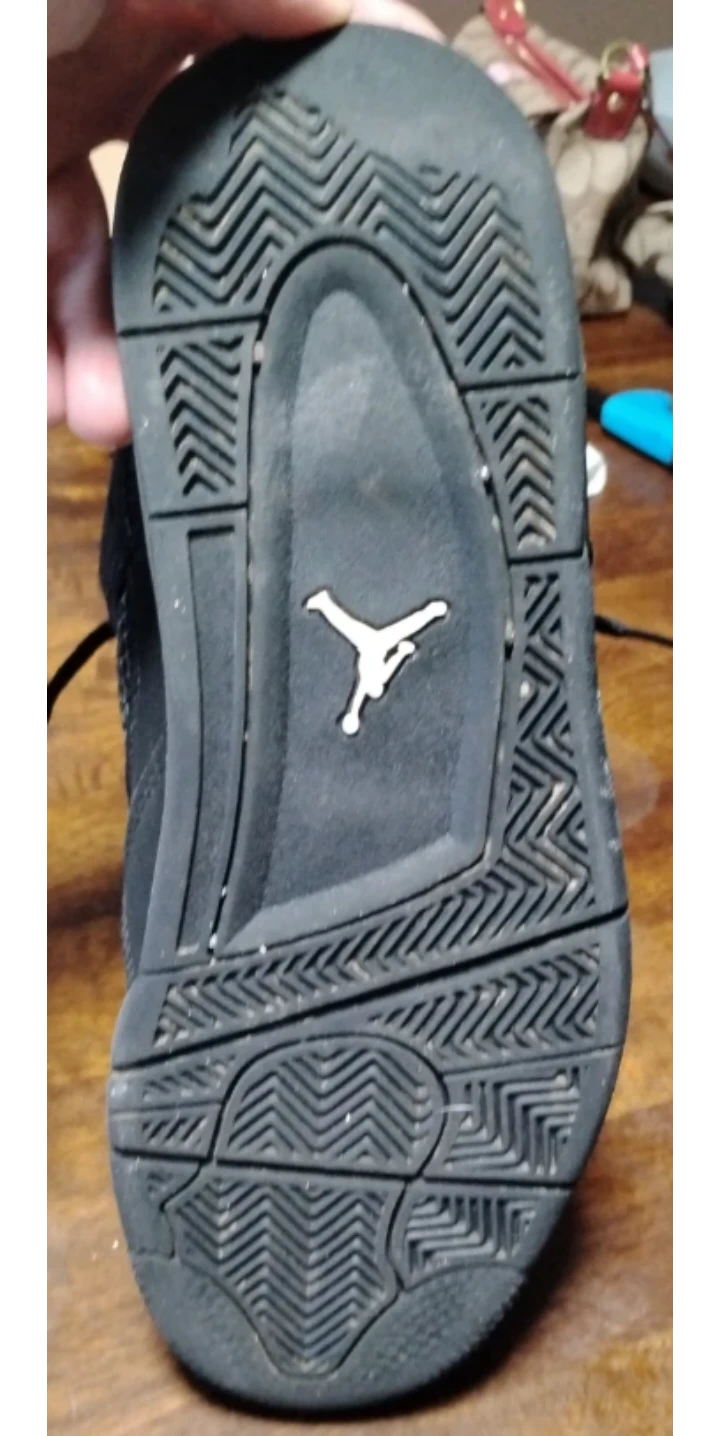 Air Jordan 4 "Black Cat" Mens Size 10 - photo 3