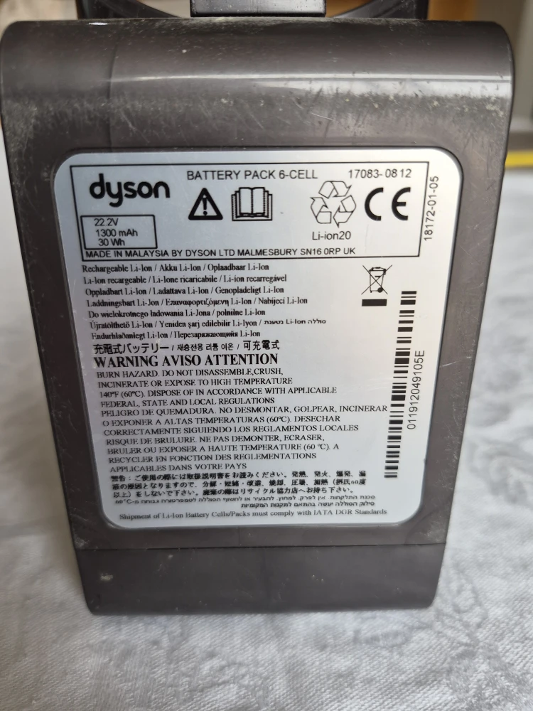 Dyson DC34 Animal Handheld Vacuum with Attachments - photo 5