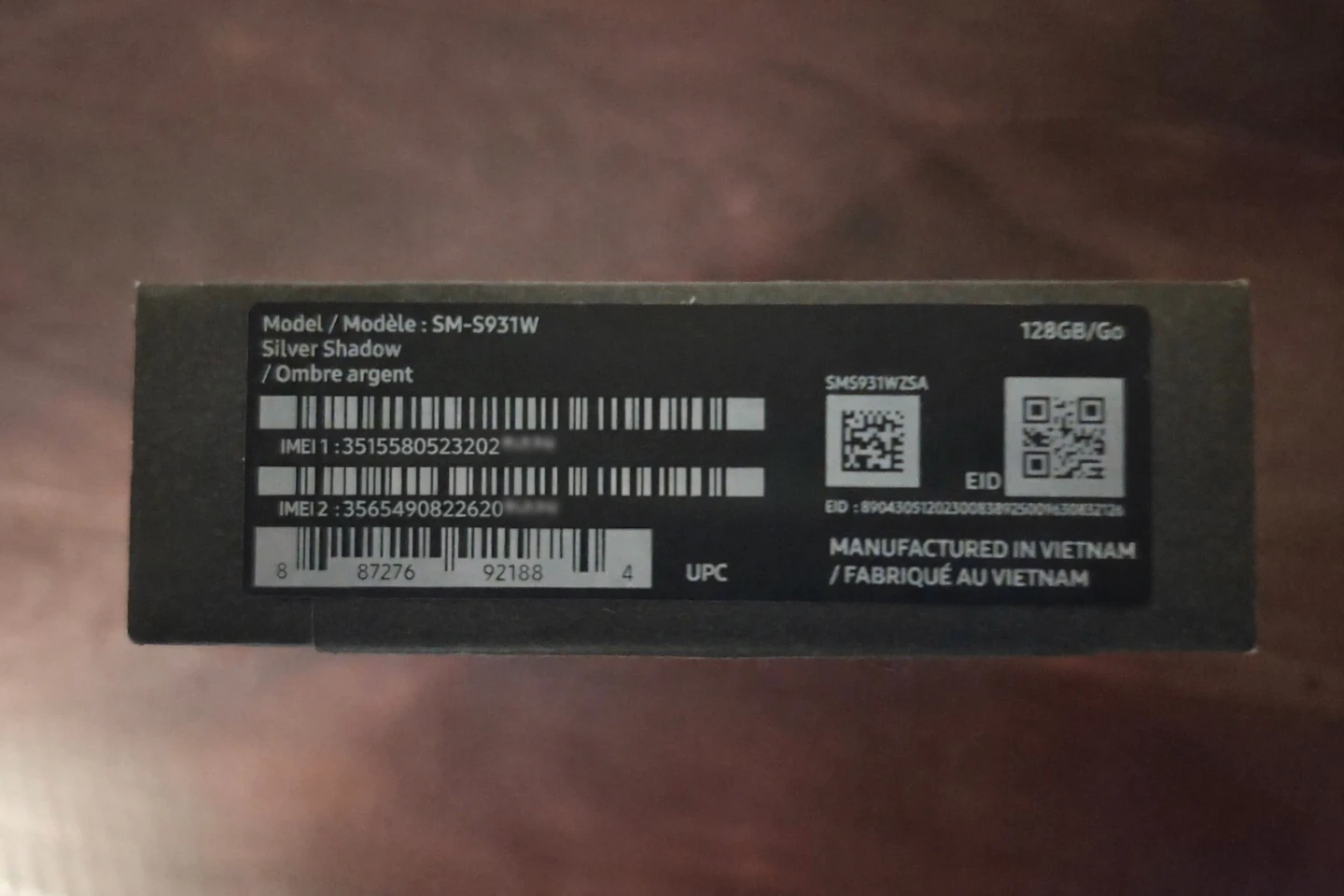 Samsung Galaxy S25 - Silver - 128GB - Open Box