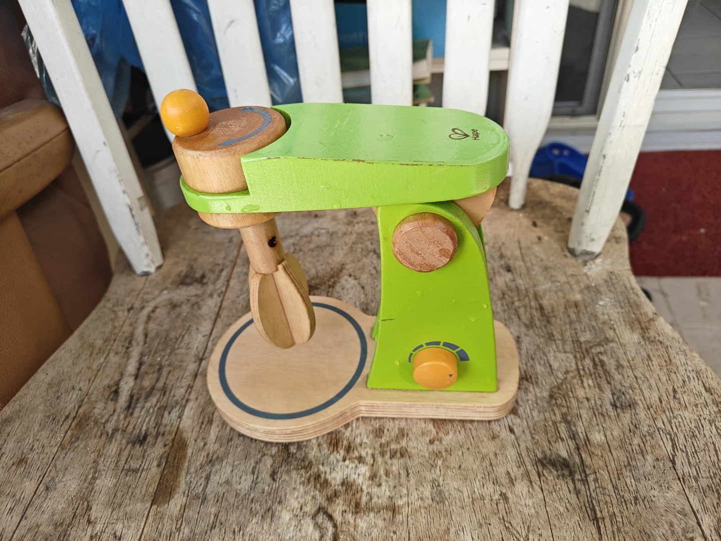 Hape Wooden Toy Mixer - photo 2