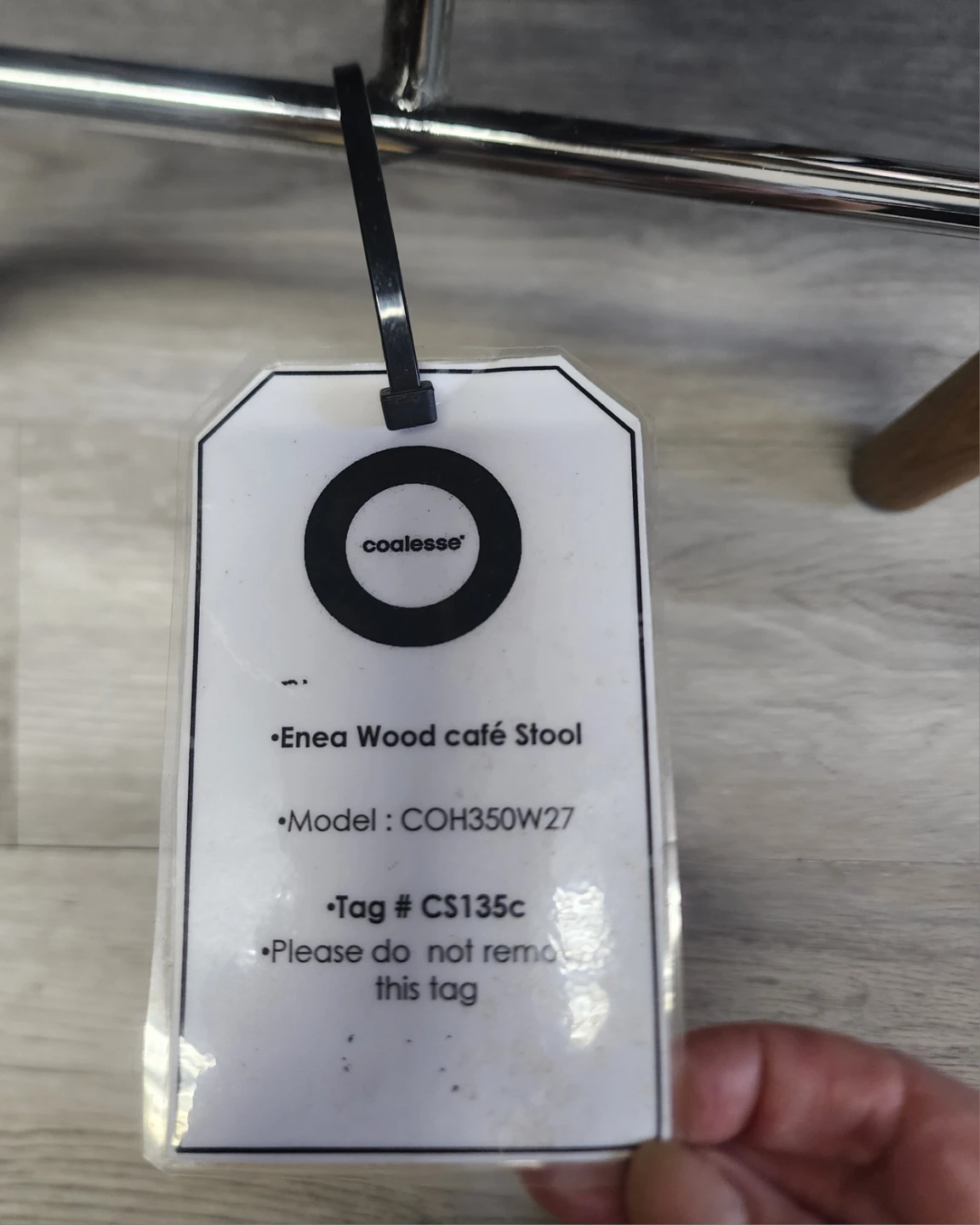 Coalesse Enea Wood Cafe Stool (pair) - photo 3