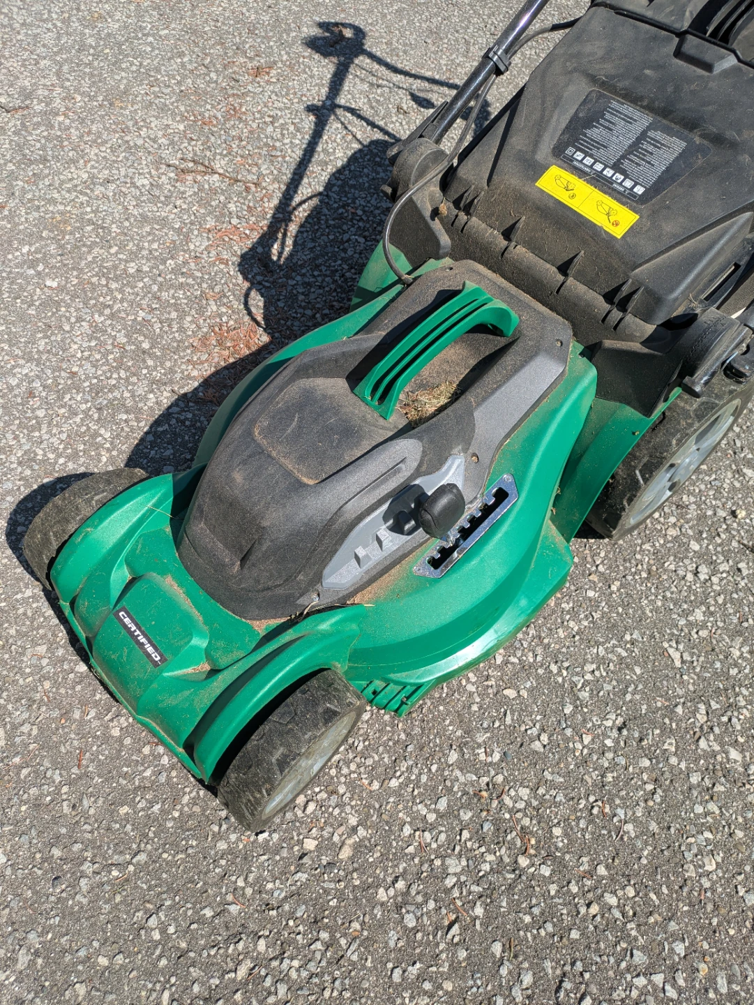 Certified 12A, 2-in-1 Electric Lawn Mower - photo 3