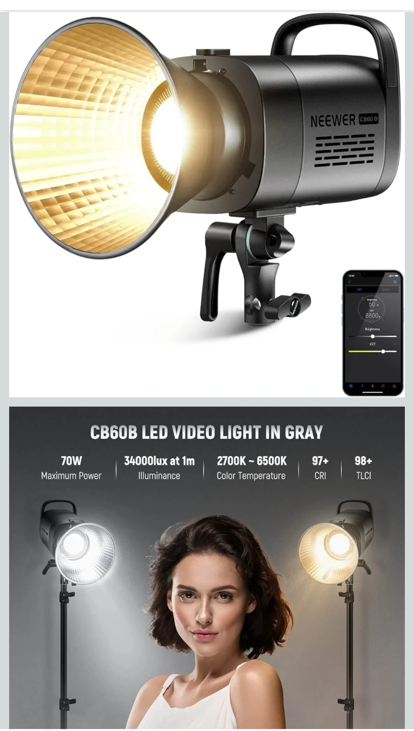 Neewer CB60B LED Video Light