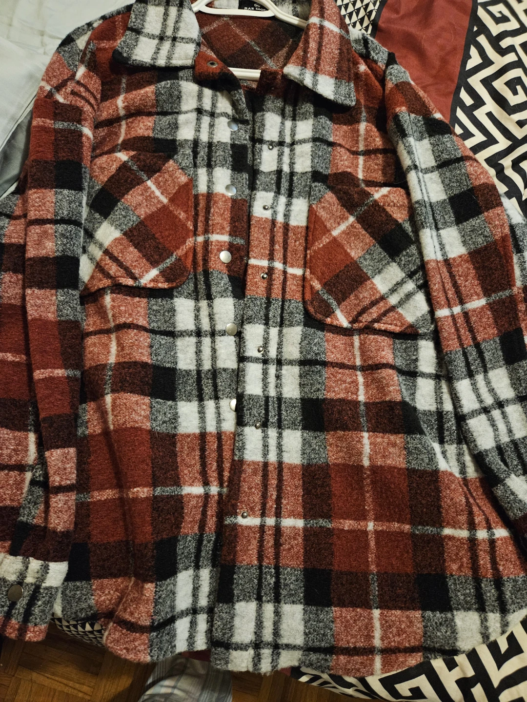Rae Mode Flannel Shirt Jacket