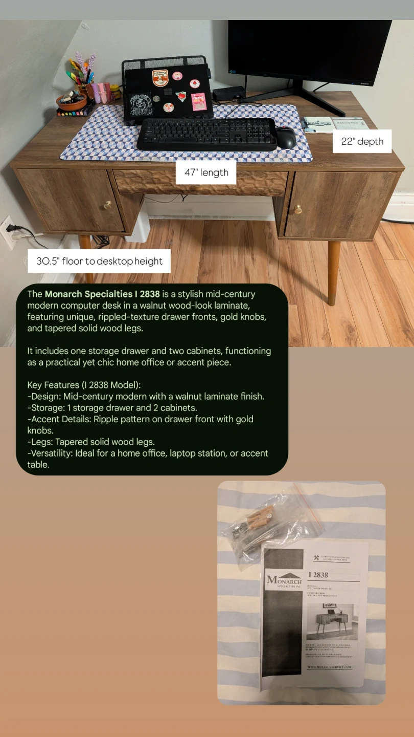 MCM style desk - photo 2
