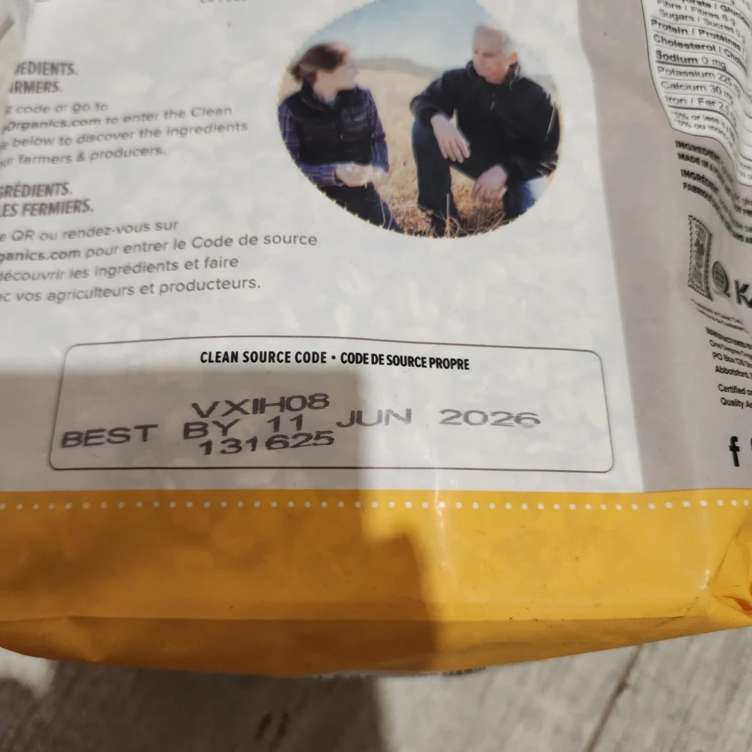 Organic Rolled Oats 2.27 kg bag - photo 2