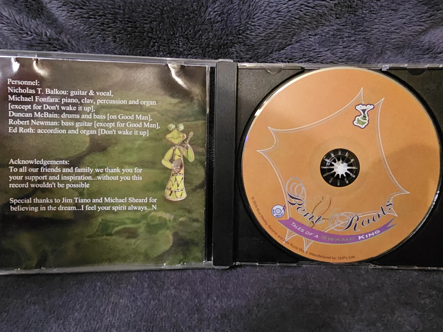 Bent Roots Tales of a Swamp King CD - photo 2