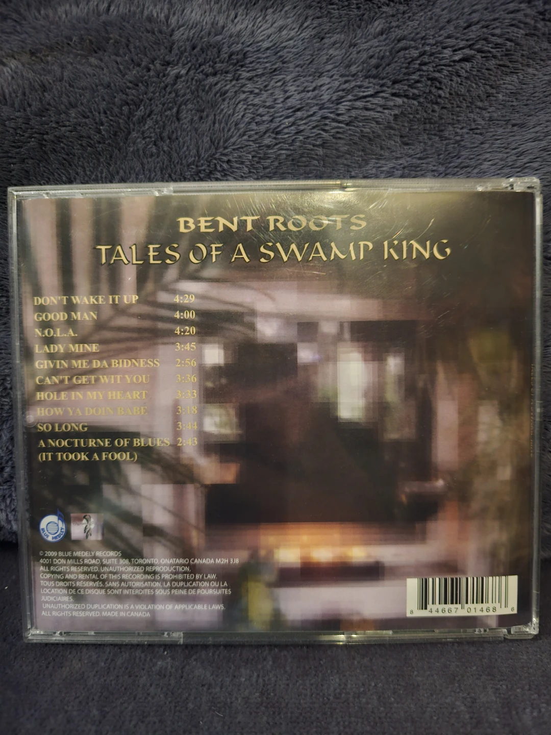Bent Roots Tales of a Swamp King CD - photo 4