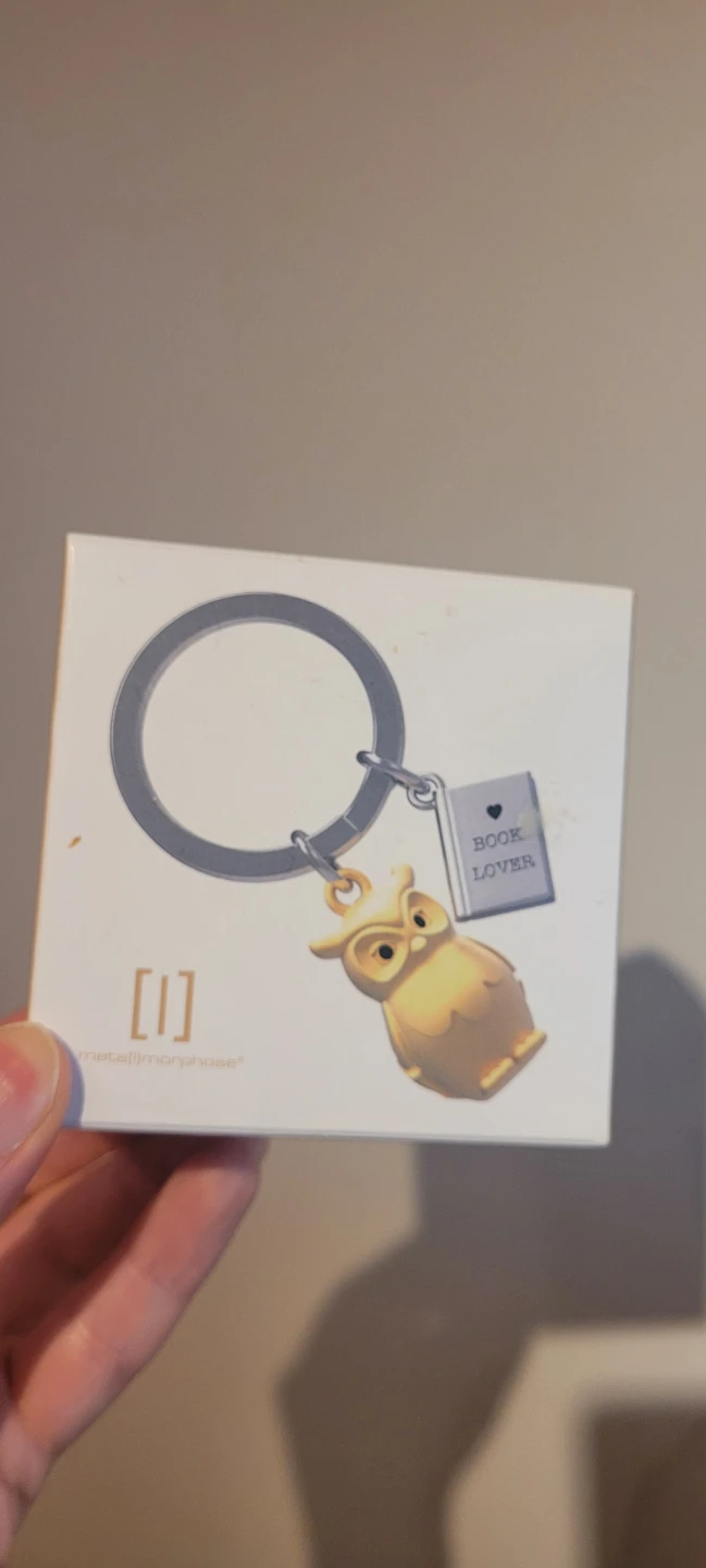 New Owl "Book Lover" Keychain - photo 3