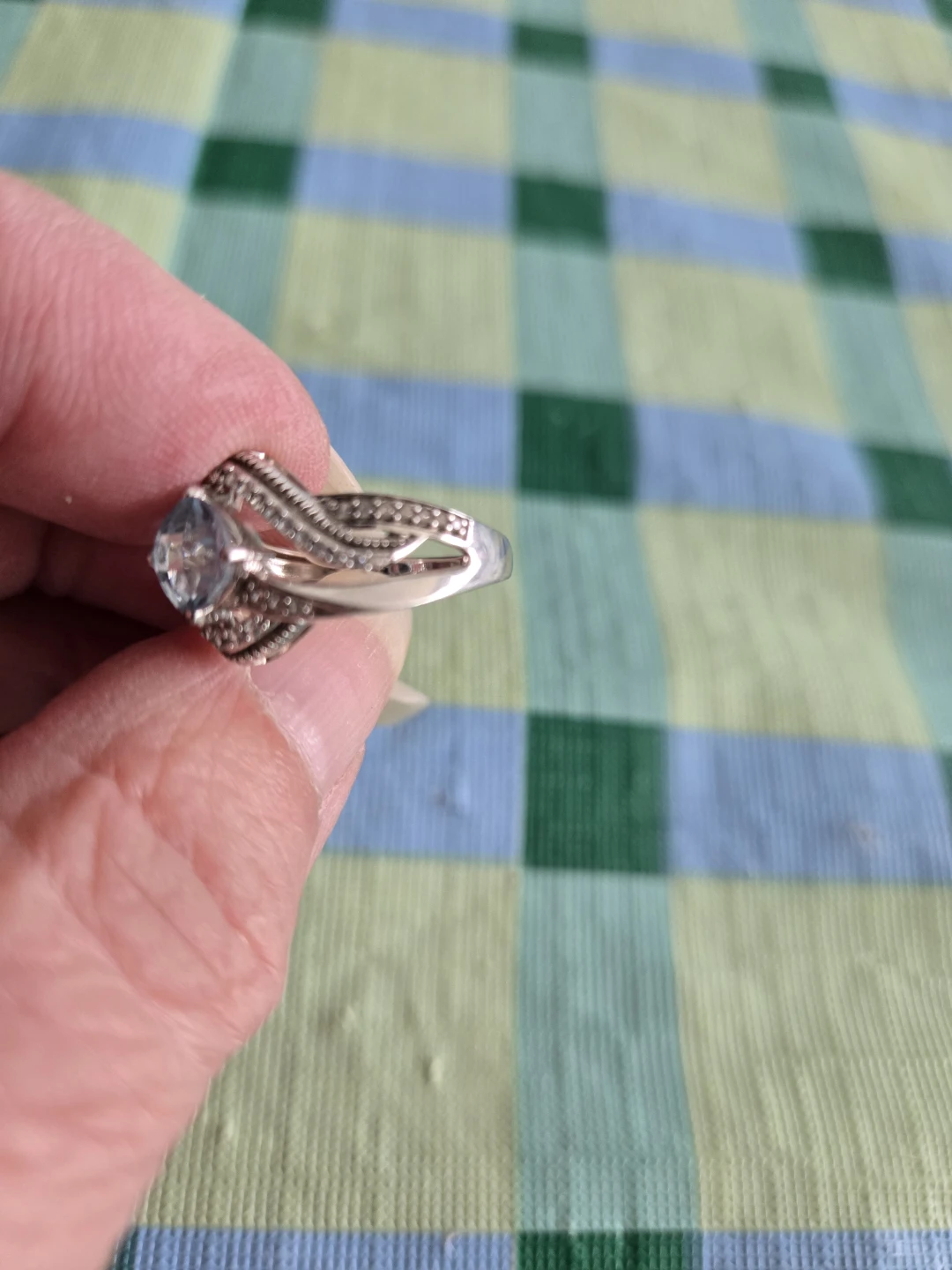 Estate Sale Aquamarine Ring - photo 5