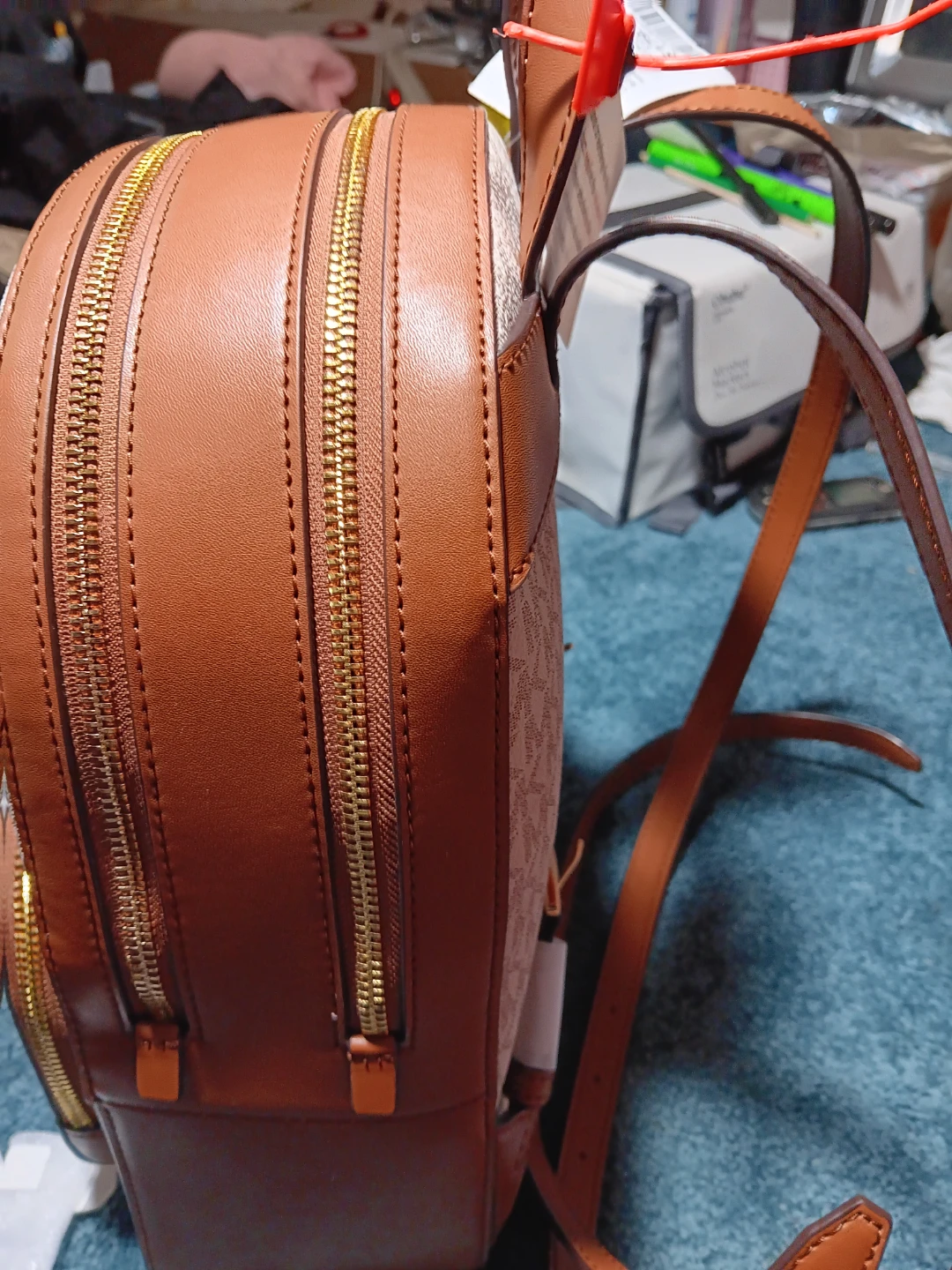 Michael Kors Monogram Backpack - photo 3