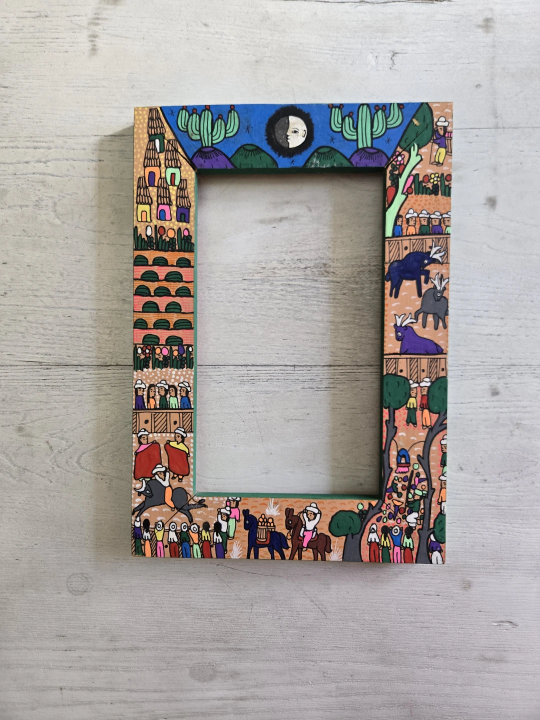 Hand-Painted Folk Art Picture Frames - photo 2
