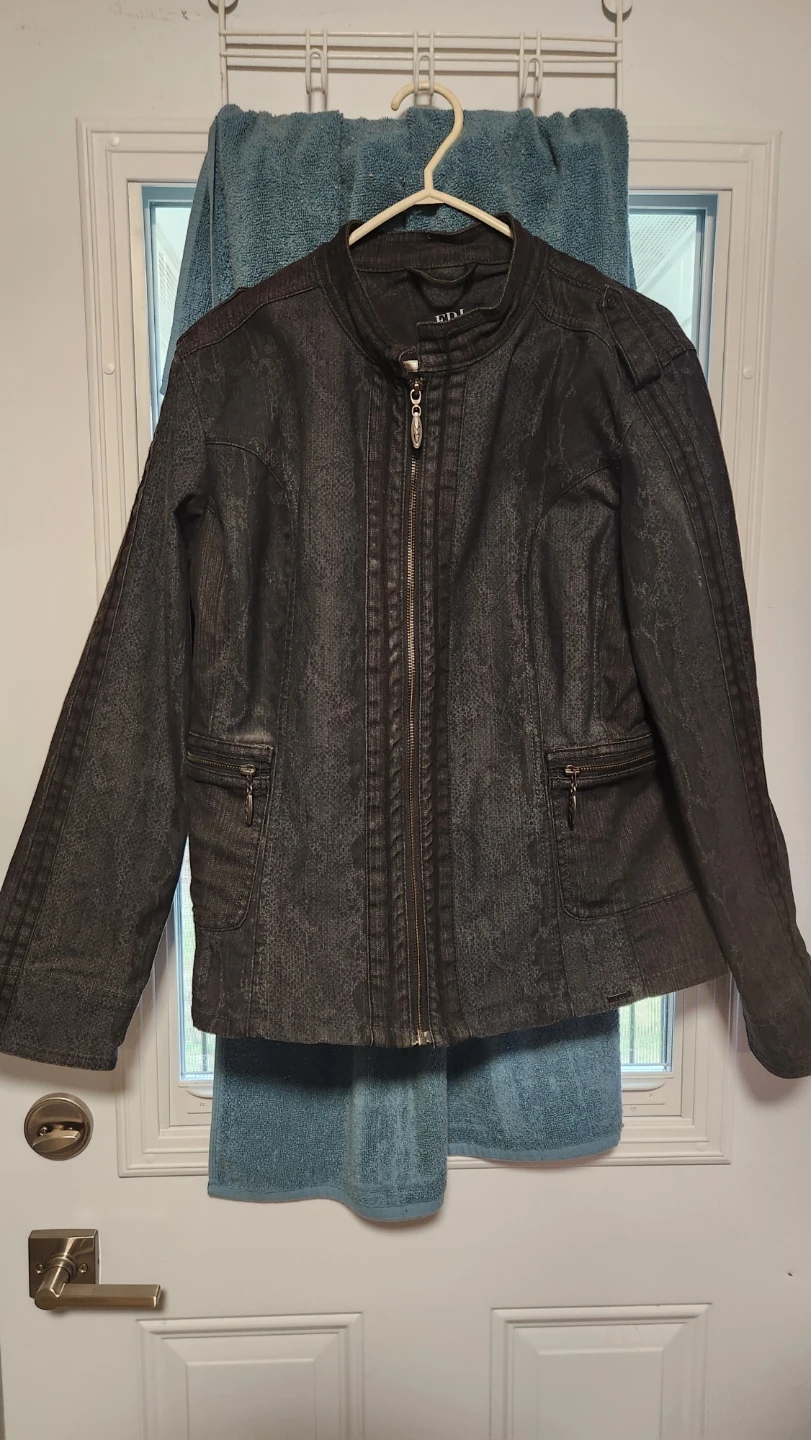 FDJ French Dressing Jeans Women's Denim Jacket - Size L
