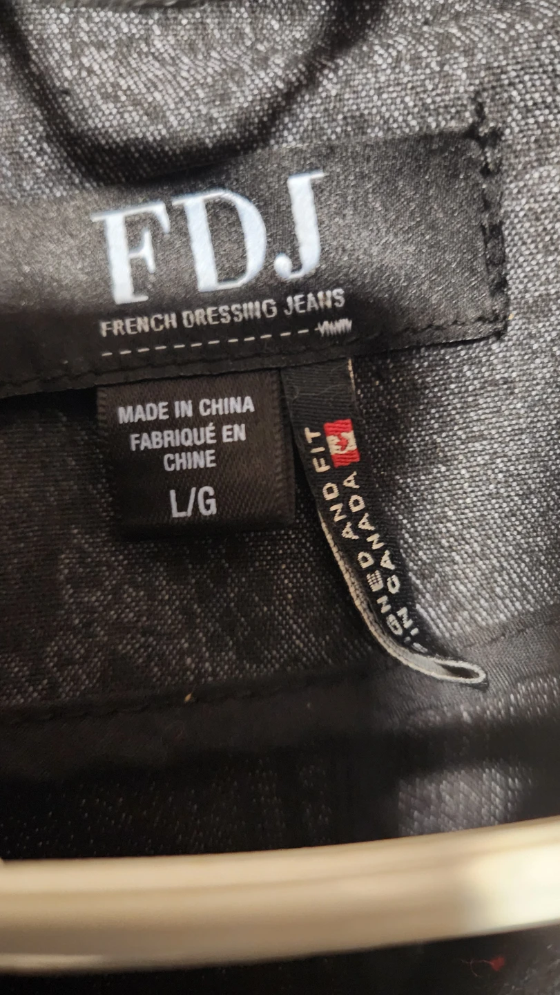 FDJ French Dressing Jeans Women's Denim Jacket - Size L - photo 5