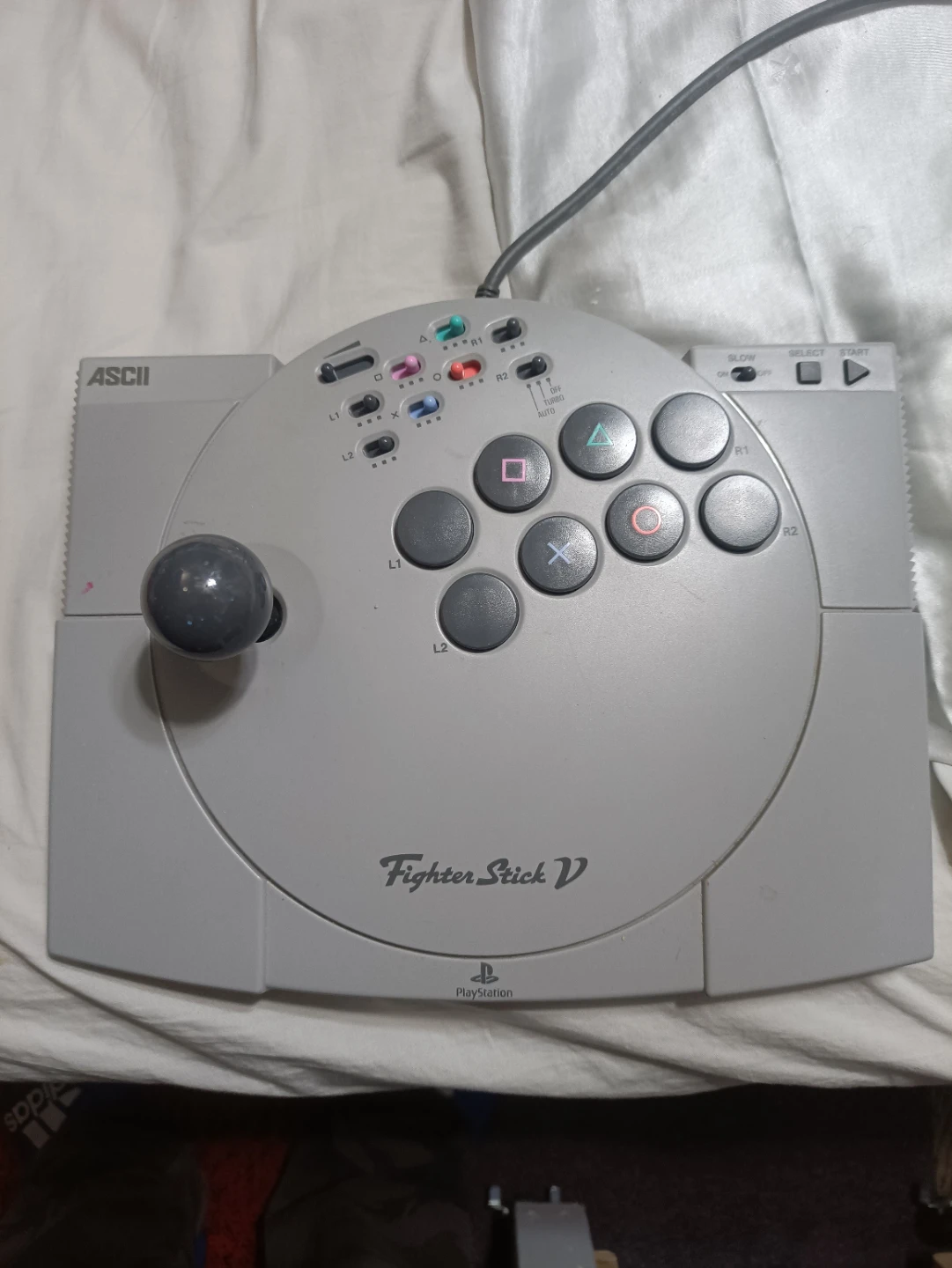 ascii fighter stick V ps1 and ps2 arcade fightstick