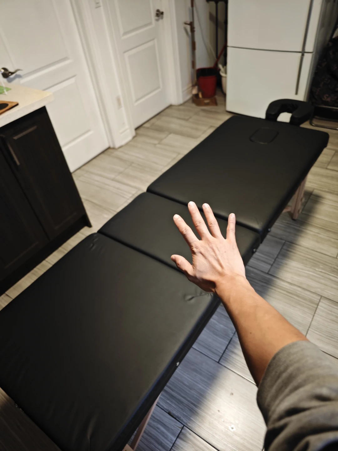 Black Portable Massage Table - photo 2