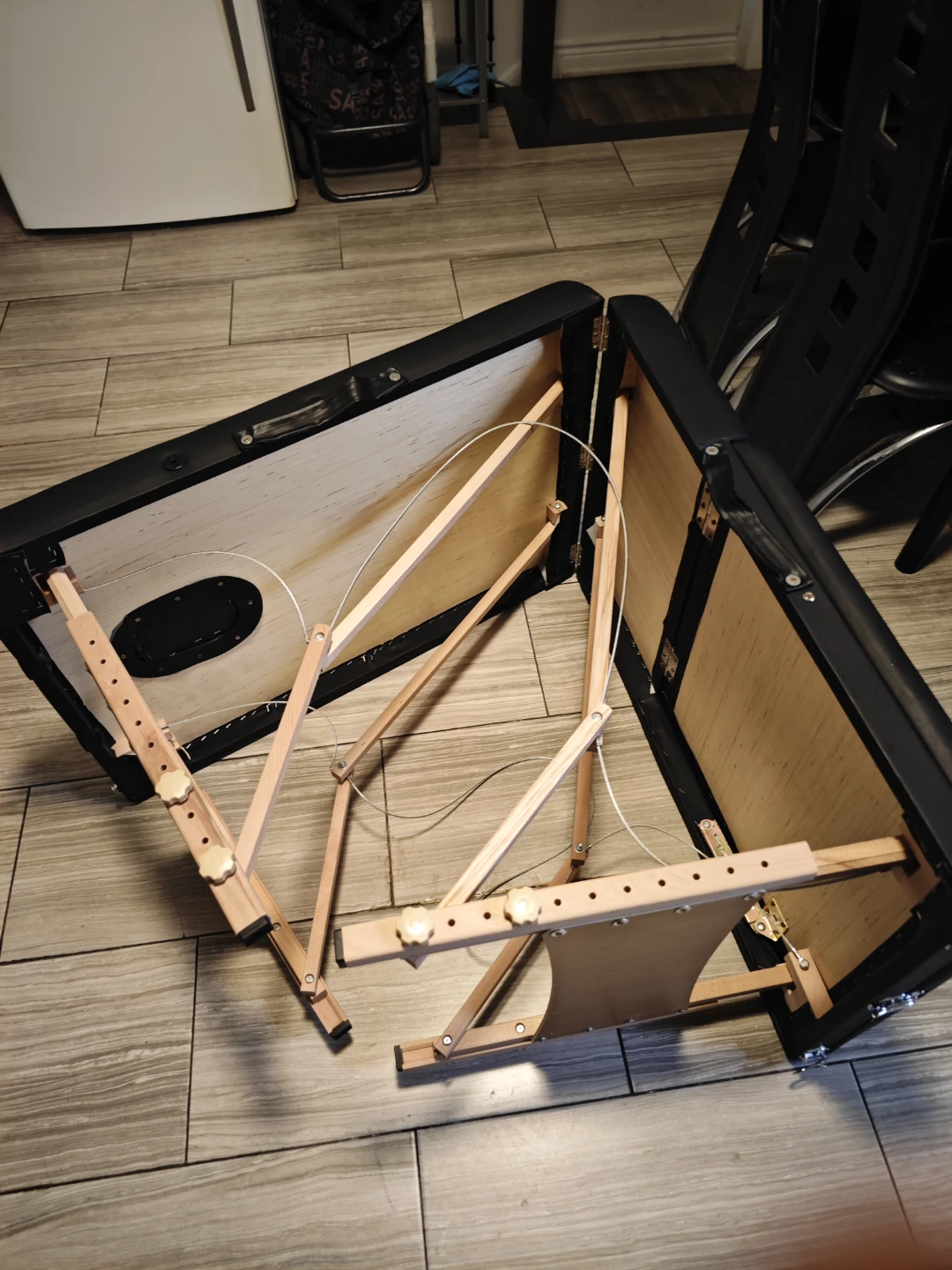 Black Portable Massage Table - photo 4