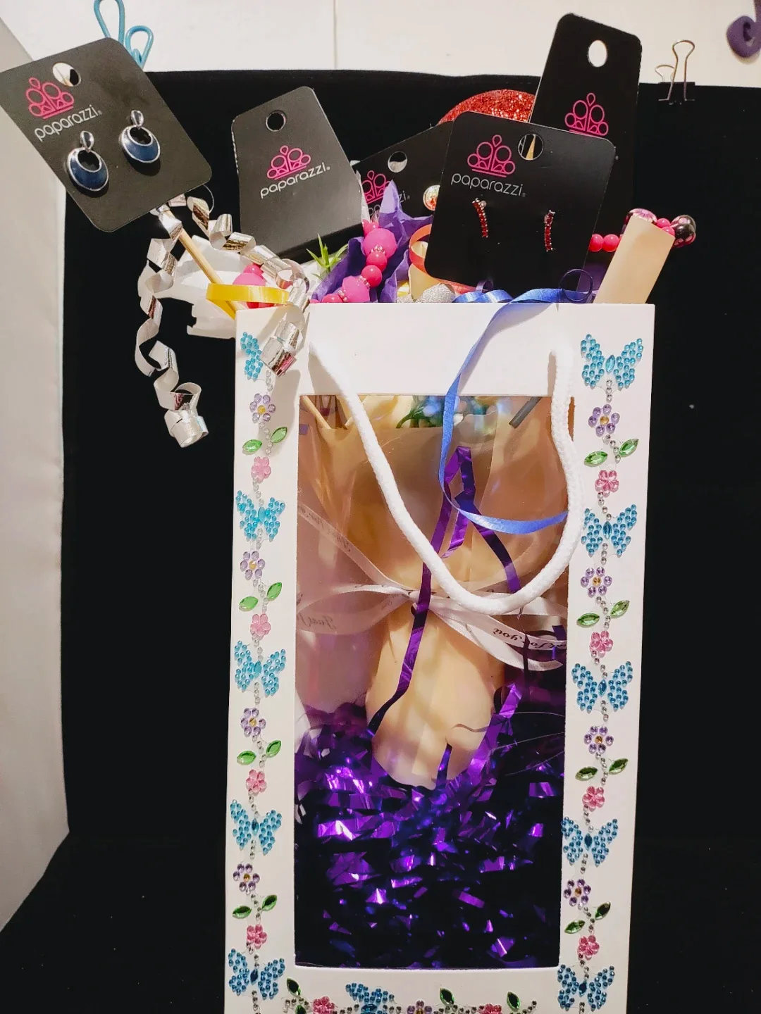 🌱 Jewelry gift bagl Little girls  light up Bouquet new
